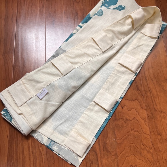 96" Threshold Light Filtering Curtains, 2 Panels - Linen - Picture 4 of 6